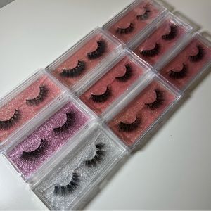 3D Handmade Mink Fake Eyelashes/Falsies